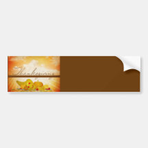 THANKSGIVING 2009 BUMPER STICKER