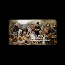 Thanksgiving Address Label labels