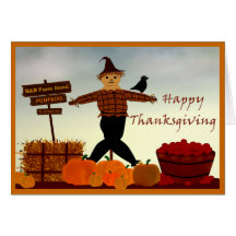 Thanksgiving at the B&B Farm Stand Card