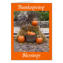 Thanksgiving Blessings Cards