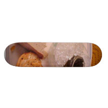Thanksgiving Brie Caviar Duck Pate Skate Board