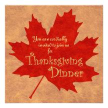 Thanksgiving Dinner Announcement