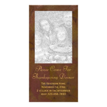 Thanksgiving Dinner Invitation Photo Card