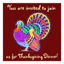 Thanksgiving Dinner Invitations invitations