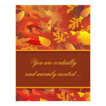 Thanksgiving Dinner Invitations