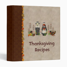 Thanksgiving Dogs Binders