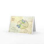 Thanksgiving Dragonfly Card