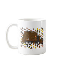 Thanksgiving Garbage Truck November Coffee Mugs