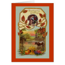 Thanksgiving Greetings Card