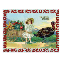 Thanksgiving Greetings Greeting Post Cards
