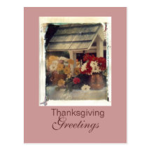 Thanksgiving, Greetings Post Card
