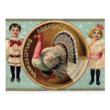 Thanksgiving Greetings Post Cards