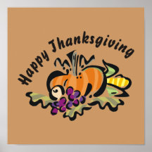 Thanksgiving Harvest Posters