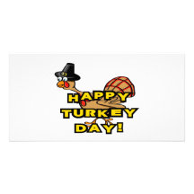 Thanksgiving heureux de jour de la Turquie Photocarte