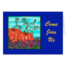 Thanksgiving Invitation Card