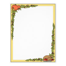 Thanksgiving Letterhead