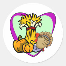 Thanksgiving Love Sticker