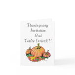 thanksgiving note card