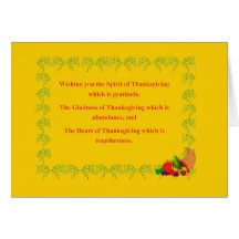 Thanksgiving Note Cards