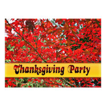 Thanksgiving Party invitation
