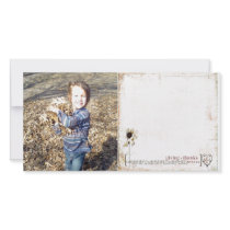 thanksgiving photo card
