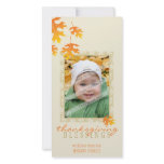 THANKSGIVING PHOTOCARD :: mache leaves 3