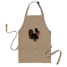 Thanksgiving Pilgrim Turkey Aprons