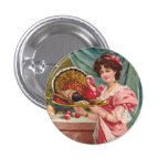 Thanksgiving Pinback Button