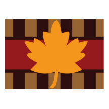 Thanksgiving Place Cards Business Card Template