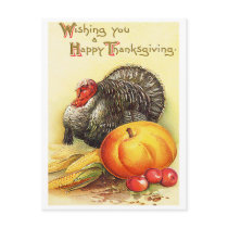 Thanksgiving postcards