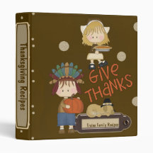 Thanksgiving Recipe Binder