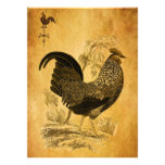 Thanksgiving Rooster Personalized Invitations