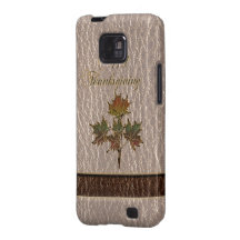 Thanksgiving simili cuir 2 coque samsung galaxy s2