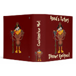Thanksgiving Turkey Dinner Binder Binder
