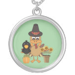 Thanksgiving Turkey Friends Necklaces