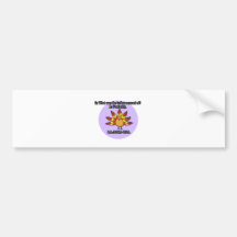 Thanksgiving Turkey Joke Bumper Sticker