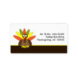Thanksgiving Turkey Label