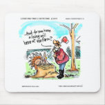 Thanksgiving Turkey Living Will Funny Gifts & Card mousepads