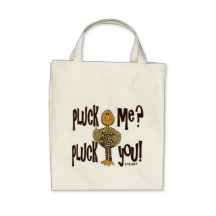 Thanksgiving Turkey Plucker Canvas Bags