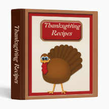 Thanksgiving Turkey Recipes Binder
