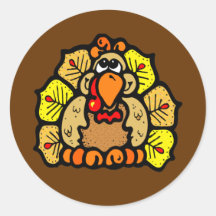 Thanksgiving Turkey Sticker