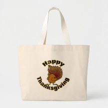 Thanksgiving Turkey Tote Bags