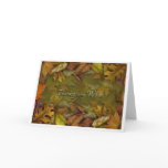 Thanksgiving Wishes Card