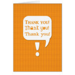 THANKYOU thank you thank you! thanks Card