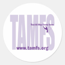 That All May Freely Serve - Logo Sticker