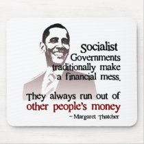 Thatcher socialist quote mouse pads