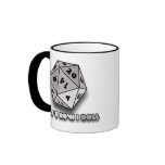 That's How I Roll d20 mugs