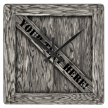 That's just Crate! - Driftwood - Wall Clock