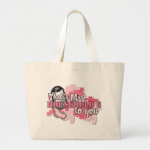 Thats Mrs Household 6 Canvas Bags