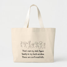 That's not my stick figure family... tote bags